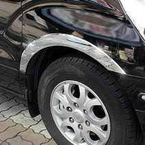 GMZ 휀다 몰딩 세트, 뉴카렌스(06~08년)*머드가드차량장착不, 4p