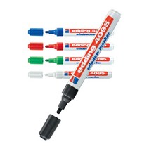 에딩 에딩e-4095 윈도우마카 -2.0~3.0mm 흑 청 적 녹 흰, 흰색(S507157)