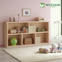 [우아미가구]미스틱 2단 1500책장, 화이트