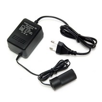 카모아 AC-DC 컨버터 가정용 다운 차량용 어댑터, 1A(암페어), 검정, 1개