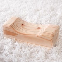 편백세상 편백나무 사각목침, 1개, 1개