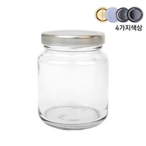 글라스락 유리병/잼병 신형375ml 유리용기, 375ml, 유리병 신형375ml-실버1개