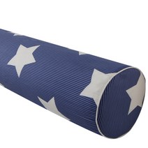 미담침구 홑겹 라텍스 바디필로우 죽부인커버, 죽부인커버/ 블루스타, 홑겹 100×20cm