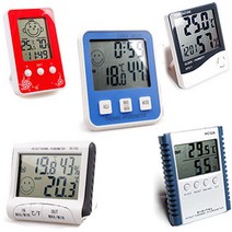 [요가전도사] 디지털 온습도계 5종, 다기능 온습도계