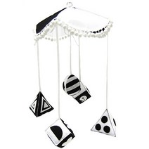 해피코튼 흑백모빌 만들기 DIY 도형, 1개
