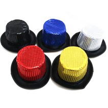 파티용품 스팡클 마법 모자, 블랙