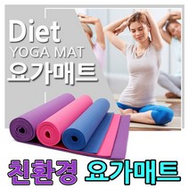 라이포츠 PVC 요가매트, 보라