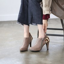 분홍슈즈 옆지퍼 송치가죽 부티힐 워커힐 가보시힐 PL_8840