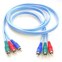 BK 국산 컴포넌트 영상 3RCA 케이블(1.5M~20M), 15M