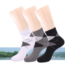 hdc한덕 빅사이즈 아가일중목양말(295~310mm)