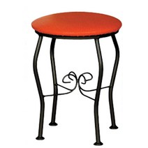 SL갤러리 철재보조의자 철제, 38]철제-블랙철제/체리방석