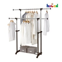 휴센 더블확장형 이동식행거