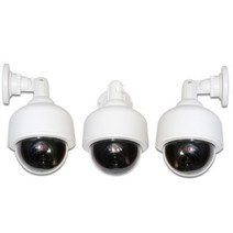 스마일굿 스피드 돔 모형 CCTV 실내외겸용, 블랙/화이트