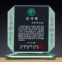 [랜드마크트로피] 최고인기 상패 감사패, 상품명: L5-101-중+자석케이스, 1개