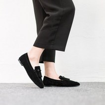 [시보니] 스웨이드테슬심플로퍼