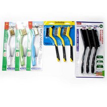 청소용 브러쉬 모음(일반/와이어/스텐), 스텐 브러쉬 3P 세트, 1개