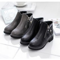 [GODSHOE] 풀오버 털안감 앵클부츠/가보시워커/여성구두