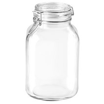 [보르미올리 피도 3000ml]/밀폐용기/유리병/원두커피/김치/담금주/과실주/짱아찌, 3000ml