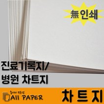 올페이퍼 차트지, 180g 차트지, A4 100매