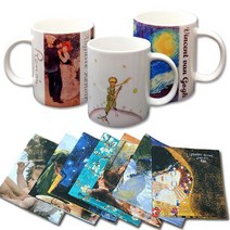 아름지다 국산 명화머그컵 명화손수건 모음(79종)선물용, 040.손수건/밤의카페, 1개입