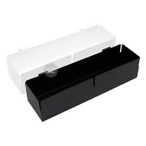 메쉬망용 사각포켓/망후크/망선반/수납함/인테리어, 화이트