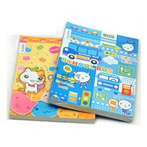 초이문구 신학기 초등노트 10권 5칸기초 8칸쓰기 국어 받아쓰기 종합장, 음악(남아)