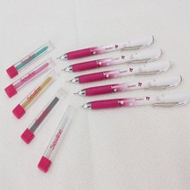 쏘라인 그리기편리한 초크샤프 재단용초크/펜, 핑크, 1개