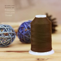 JStrading 프리미엄 코아사 재봉실, 26_다크브라운