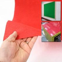 [이누데코]파이텍스 빨강(폭150cm×길이1M)/파이론텍스/부직포