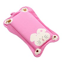 한성실업 메밀 메모리폼 천연라텍스 유아동베개, 11_바니천연라텍스베개 / 02_핑크