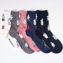 무민 패밀리 패션양말