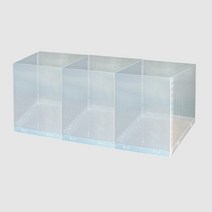 해피세일 분리수거함전용 속지세트 모양유지 음료수샘방지, 투명, 1세트