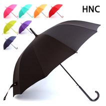 에이치엔씨 55솔리드 컬러 자동장우산