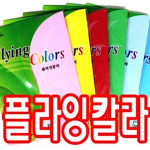 삼원 칼라복사용지 플라잉칼라 A4 120g 20매 칼라복사지, E21 피색