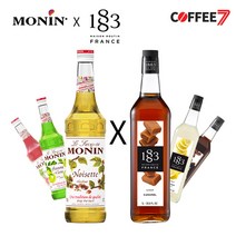 커피세븐 모닌시럽/1883시럽/모닝, [1883]모히또민트시럽 1000ml