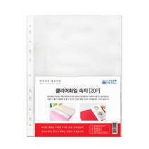 아인텍 클리어화일 속지 20매