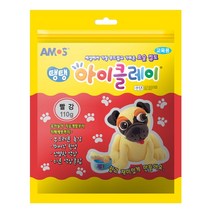 아모스 아이클레이리필 110g 유아용클레이/점토, 아이클레이리필(빨강)