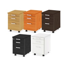 주식회사 와이디 3단이동서랍장, 3단이동서랍장_블랙(YWD9001-BK)