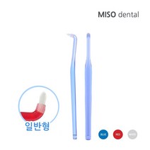 미소덴탈 어금니 칫솔 일반형 4개입, 4PCS
