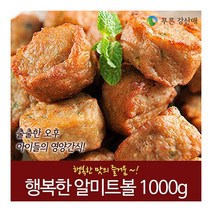 [푸른강산애] 맛의즐거움 알미트볼 1000g_1팩, 1000g, 1개