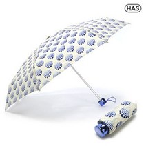 HAS 헤즈 5단 미니 UV 우산 H5750(67) 산토리니블루