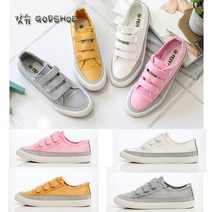 [갓슈] GODSHOE 헷지 구제스타일 벨크로 슬립온 여성스니커즈