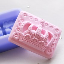 [캔들이케아] 천연 비누 만들기 재료 DIY 모음 비누베이스 / 기타재료, 크라운 1구 몰드