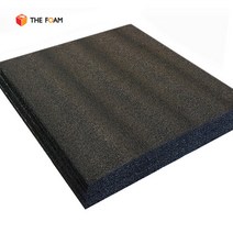 더폼 PE폼 블랙 50T*500*500mm 두꺼운 발포지 완충재 도구함 충격완화, 50Tx350x350mm_15개