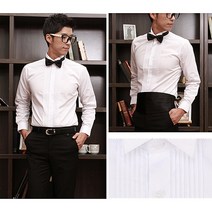 럭스타이 긴팔 반슬림 와이셔츠 S1132