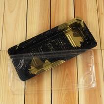 JE-100 골드초밥용기세트 50개 생분해성PLA재질, .