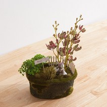 범부채토끼정원_P (3색상), 그린, 10개