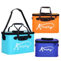 SMC EVA 방수 낚시 살림통 밑밥통 접이식 살림망 두레박, 04. EVA 밑밥통 45cm