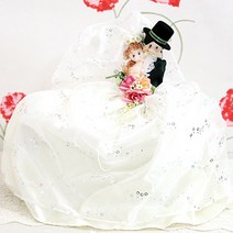 케이엠데코 인테리어 웨딩 티슈커버, 아이보리