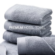 소프트터치 호텔수건 그레이쉬 135g 10장세트, 애쉬그레이, 10장